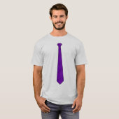 Paars Shirt Necktie (Voorkant volledig)