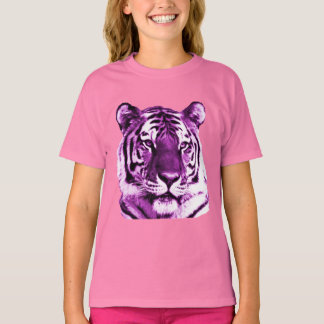Paars Shirt Tiger