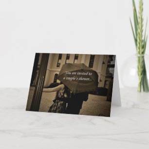 Paar's Shower-uitnodiging