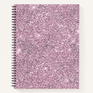 Paars Silver Glitter Glam Luxury Notitieboek