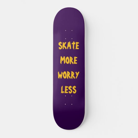 Paars skateboard (Voorkant)