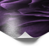 Paars Sluiten van een Dubbel Begonia Foto Afdruk (Hoek)