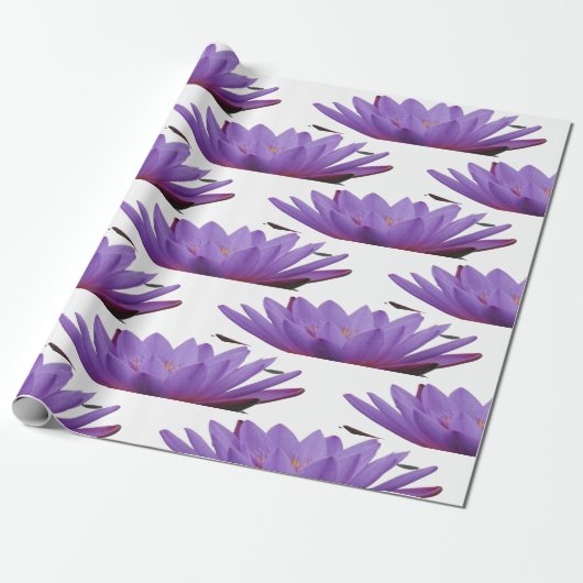 Paars snijpapier voor Krokokstrooiers Cadeaupapier (Uitgerold)