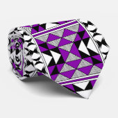 Paars Southwest Sacred Mountains Stropdas (Opgerold)