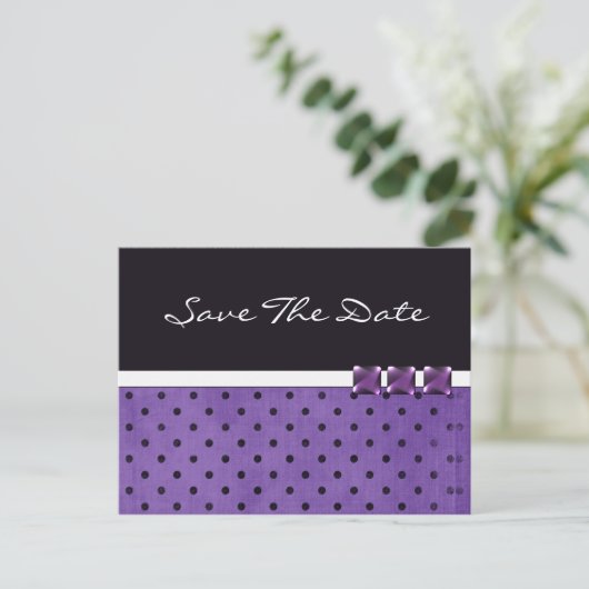 Paars sparen de Datum van de Sjabloon van de Beric (Staand voorkant)