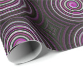 Paars spiraalvormig verpakkingspapier cadeaupapier (Rol Hoek)