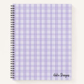 Paars Spiral Notitieboek (Voorkant)