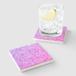 Paars-Splash-Accent-Onderzetters Stenen Onderzetter