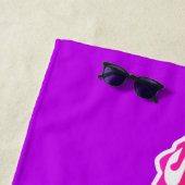 Paars, St. Thomas "Rock City" VS Maagdeneilanden Strandlaken (In situ)