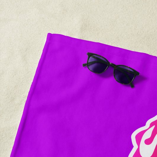 Paars, St. Thomas "Rock City" VS Maagdeneilanden Strandlaken (In situ)