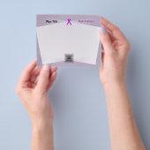 Paars Standaard Lint door Kenneth Yoncich Flyer (Hand)