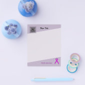 Paars standaardlint flyer (Enkel)