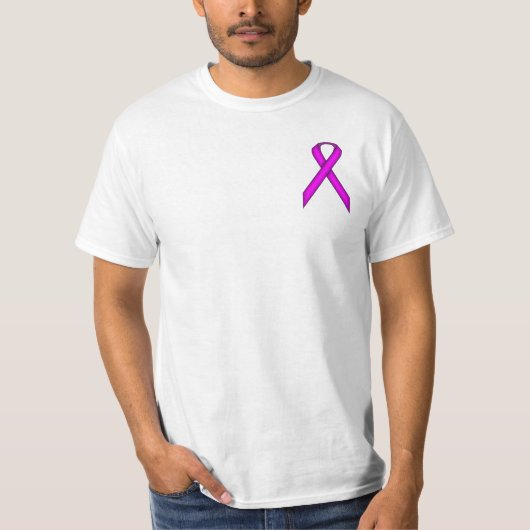 Paars standaardlint t-shirt (Voorkant)
