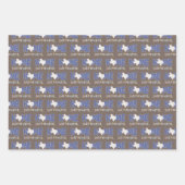 Paars startpunt, Sweet New Home - Texas Inpakpapier Vel (Voorkant)