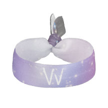 Paars sterrenstelsel met monogram