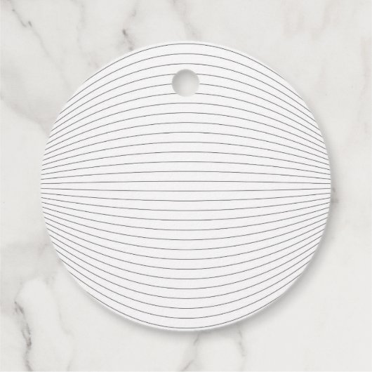 Paars Stokje Bedankjes Labels (Achterkant)