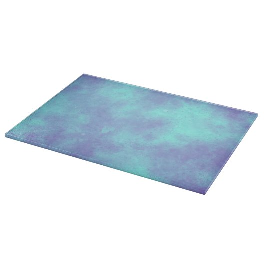 Paars Storm: Cloud Effect Chopping Board Snijplank (Hoek)