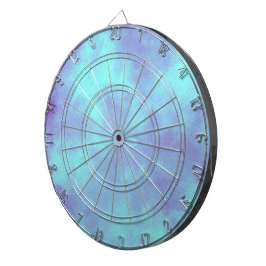 Paars Storm Cloud Effect Dartboard Dartbord (Voorkant Rechts)