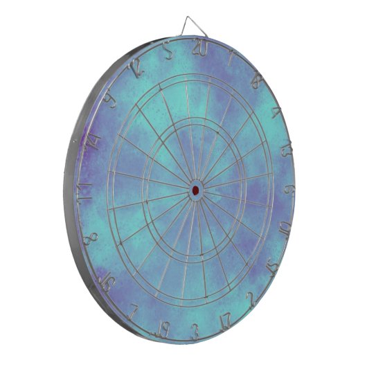 Paars Storm Cloud Effect Dartboard Dartbord (Voorkant Links)
