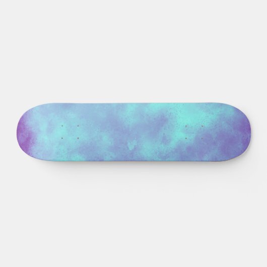 Paars Storm Cloud Effect Skateboard (Horizontaal)