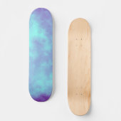Paars Storm Cloud Effect Skateboard (Voorkant)