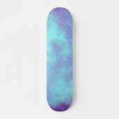 Paars Storm Cloud Effect Skateboard (Voorkant)