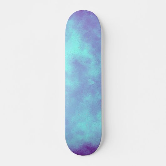 Paars Storm Cloud Effect Skateboard (Voorkant)