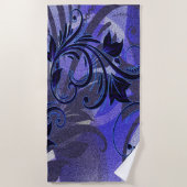 Paars Strandlaken (Voorkant)