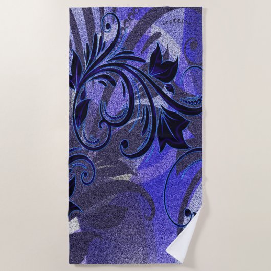 Paars Strandlaken (Voorkant)