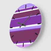 Paars strepen grote klok (Hoek)