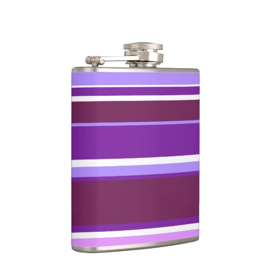 Paars strepen heupfles (Rechts)