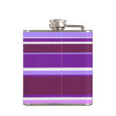 Paars strepen heupfles (Achterkant)