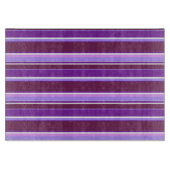 Paars strepen snijplank (Voorkant)
