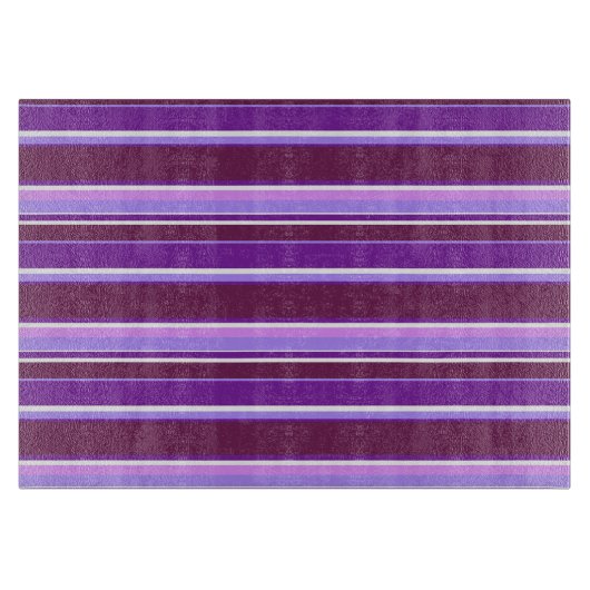 Paars strepen snijplank (Voorkant)