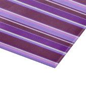Paars strepen snijplank (Hoek)