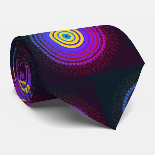 Paars Stropdas (Opgerold)