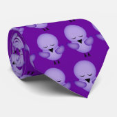 Paars Stropdas (Opgerold)