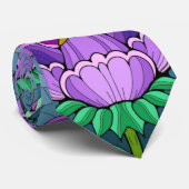 Paars Stropdas (Opgerold)