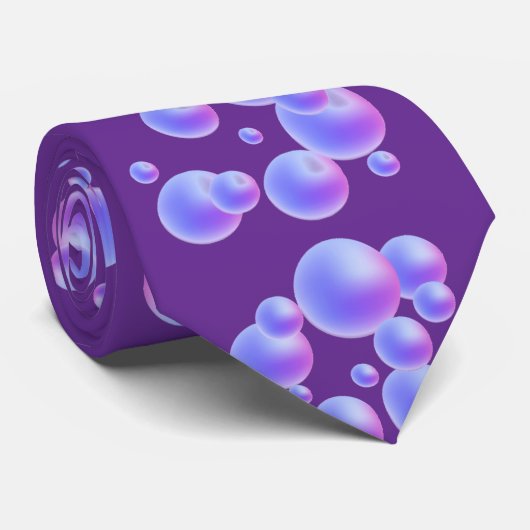 Paars Stropdas (Opgerold)