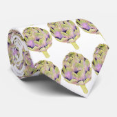 Paars Stropdas Artichoke (Opgerold)