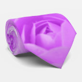 Paars Stropdas Camellia (Opgerold)