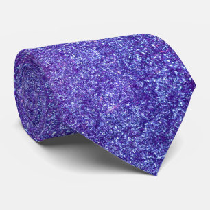 Paars Stropdas Glitter