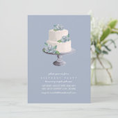 Paars Succulent Birthday Cake 2 Kaart (Staand voorkant)