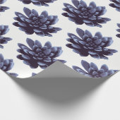 Paars Succulent Plant Cadeaupapier (Hoek)