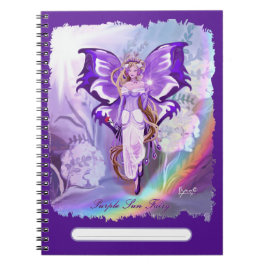 Paars Sun Fairy Notitieboek