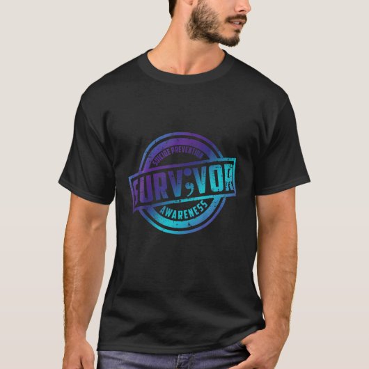 Paars T-shirt (Voorkant)
