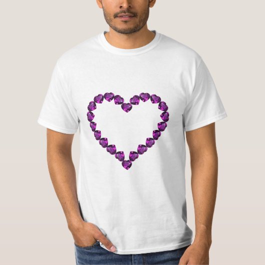 Paars T-shirt (Voorkant)