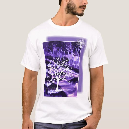 Paars T-shirt (Voorkant)