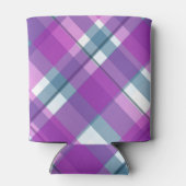 Paars Tartan Patroon Blikjeskoeler (Achterkant)