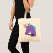 Paars Tas Unicorn (Voorkant (product))